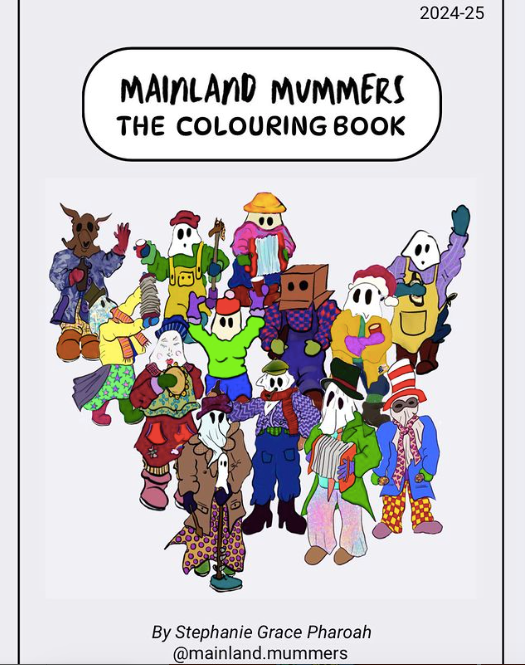 Introducing: The Mainland Mummers Colouring Book