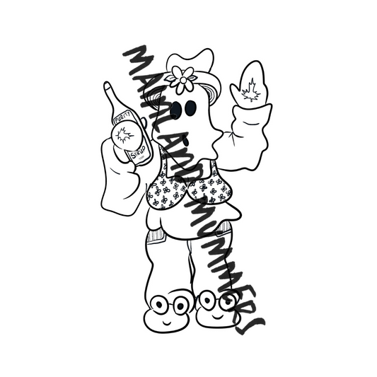 Pound Cove Polly Colouring Sheet