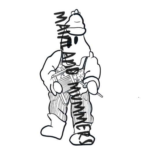 Wabush Walt Colouring Sheet